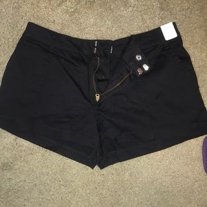 black abercrombie shorts